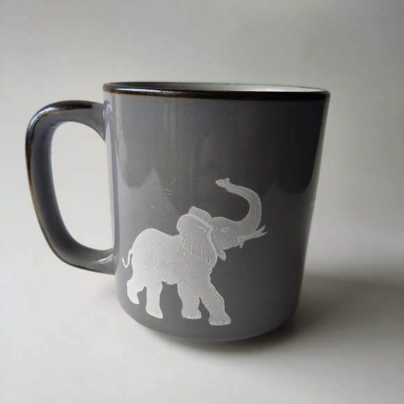 Other - Elephant Pottery Mug